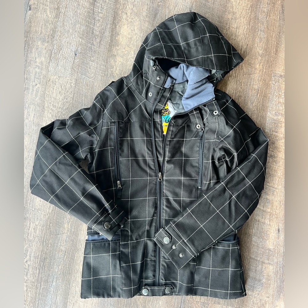 Vintage Burton Dryride Women’s Snowboard Ski Winter Snow Jacket Small black